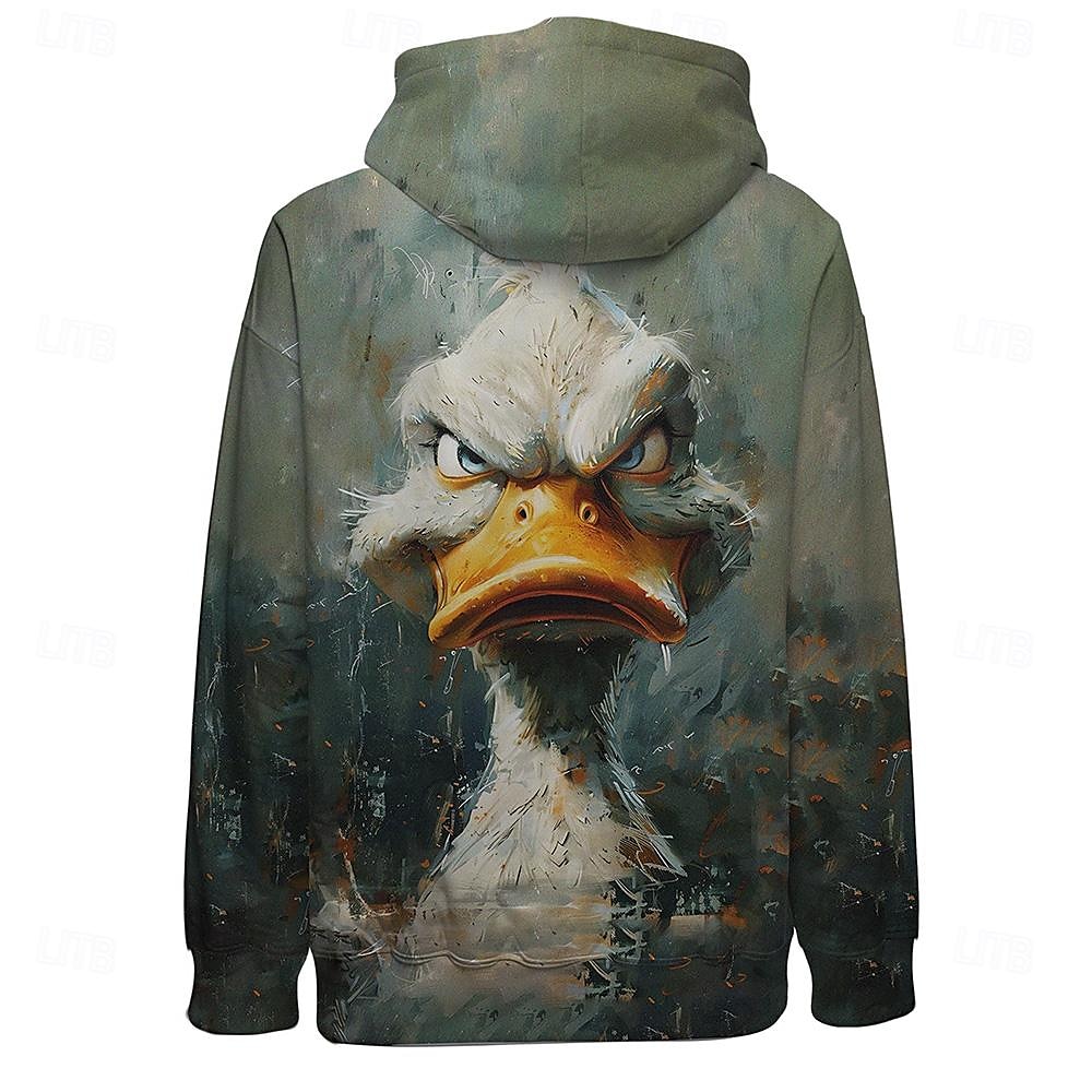 Animal Print 3D Hoodie